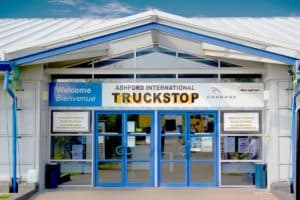 Ashford International Truck Stop | Entrance